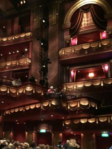 Prince Edward Theatre London balconies